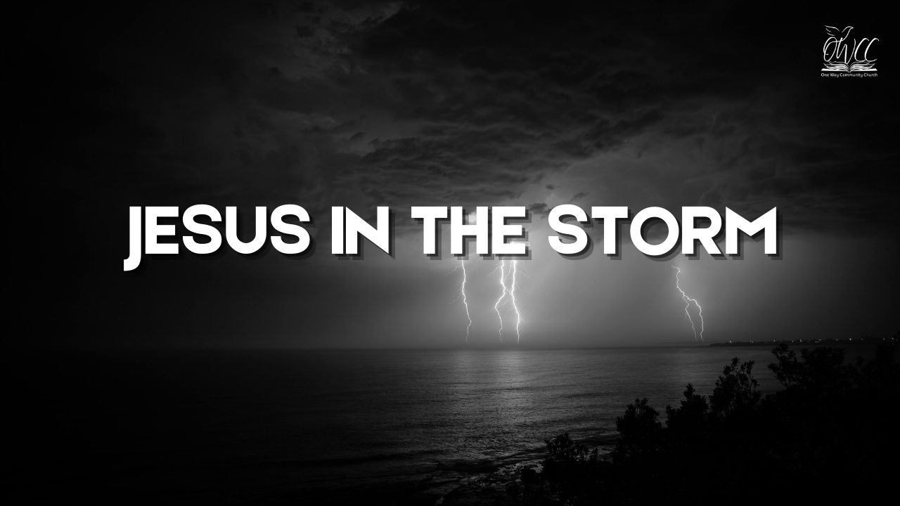 Jesus in the Storm Faith Fear and the God Who Cares