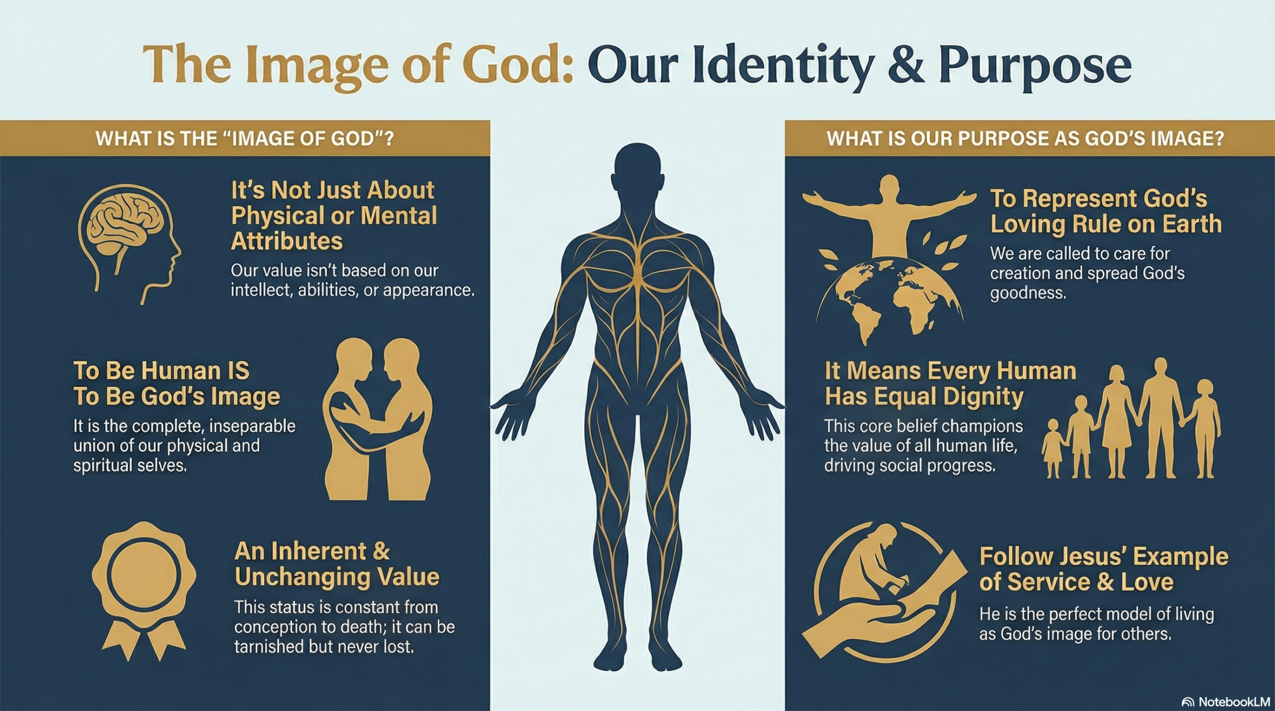 The Image of God Infographic It Matters What You Believe