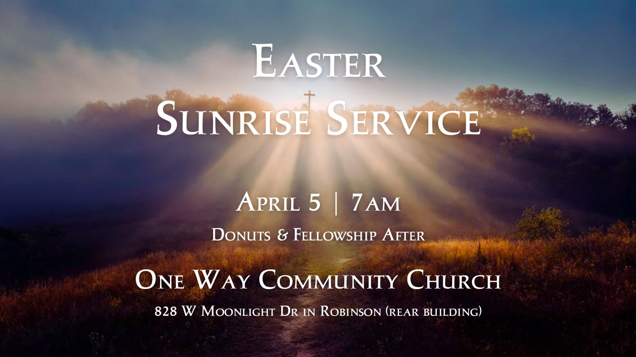 Sunrise Service