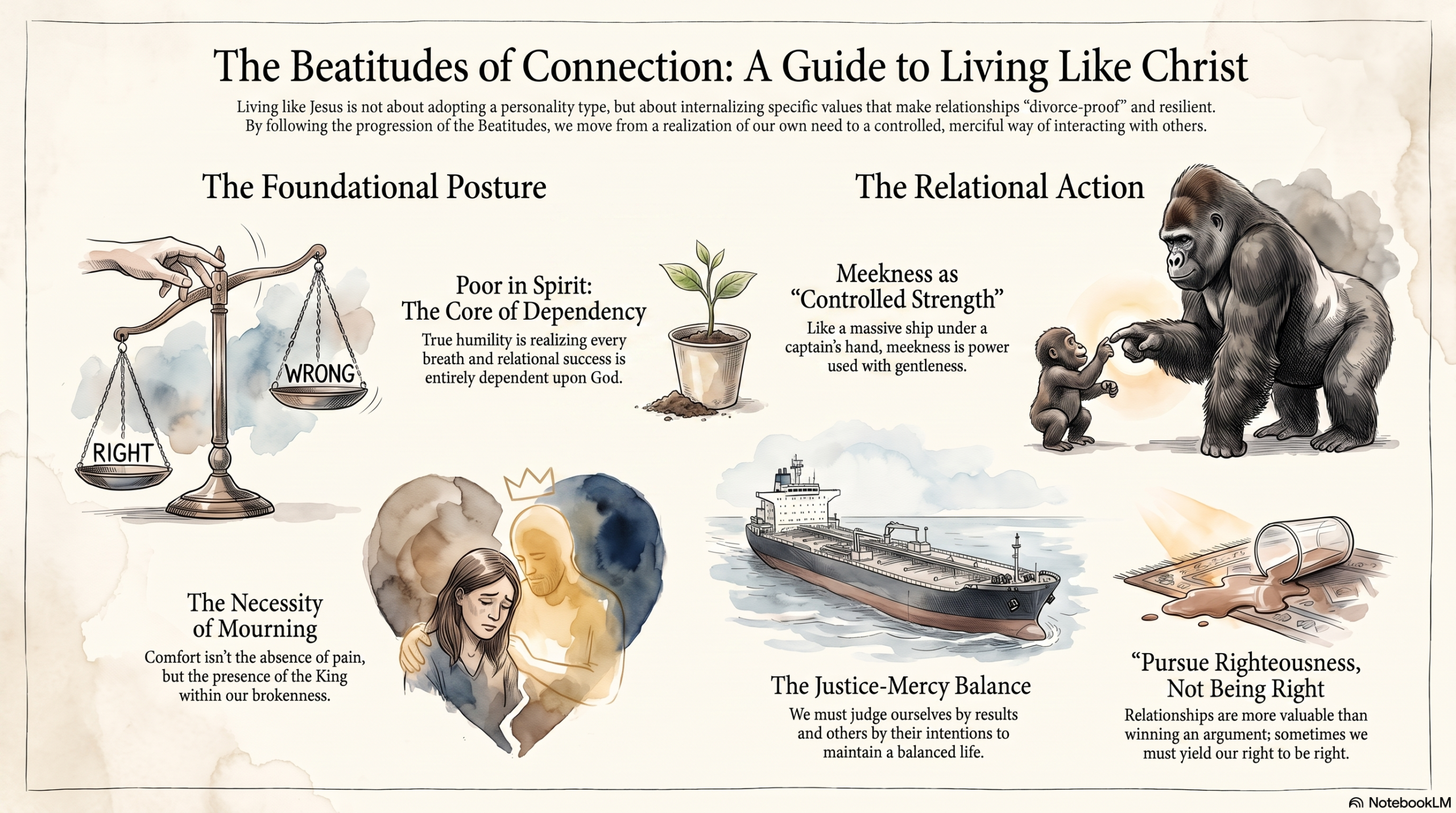 Beatitudes Infographic Blessed Life